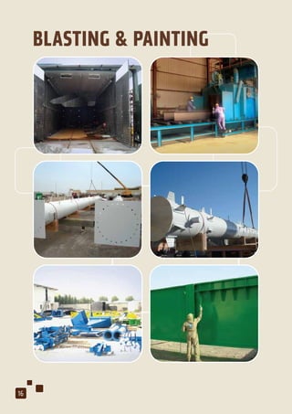 BLASTING & PAINTING
16
 