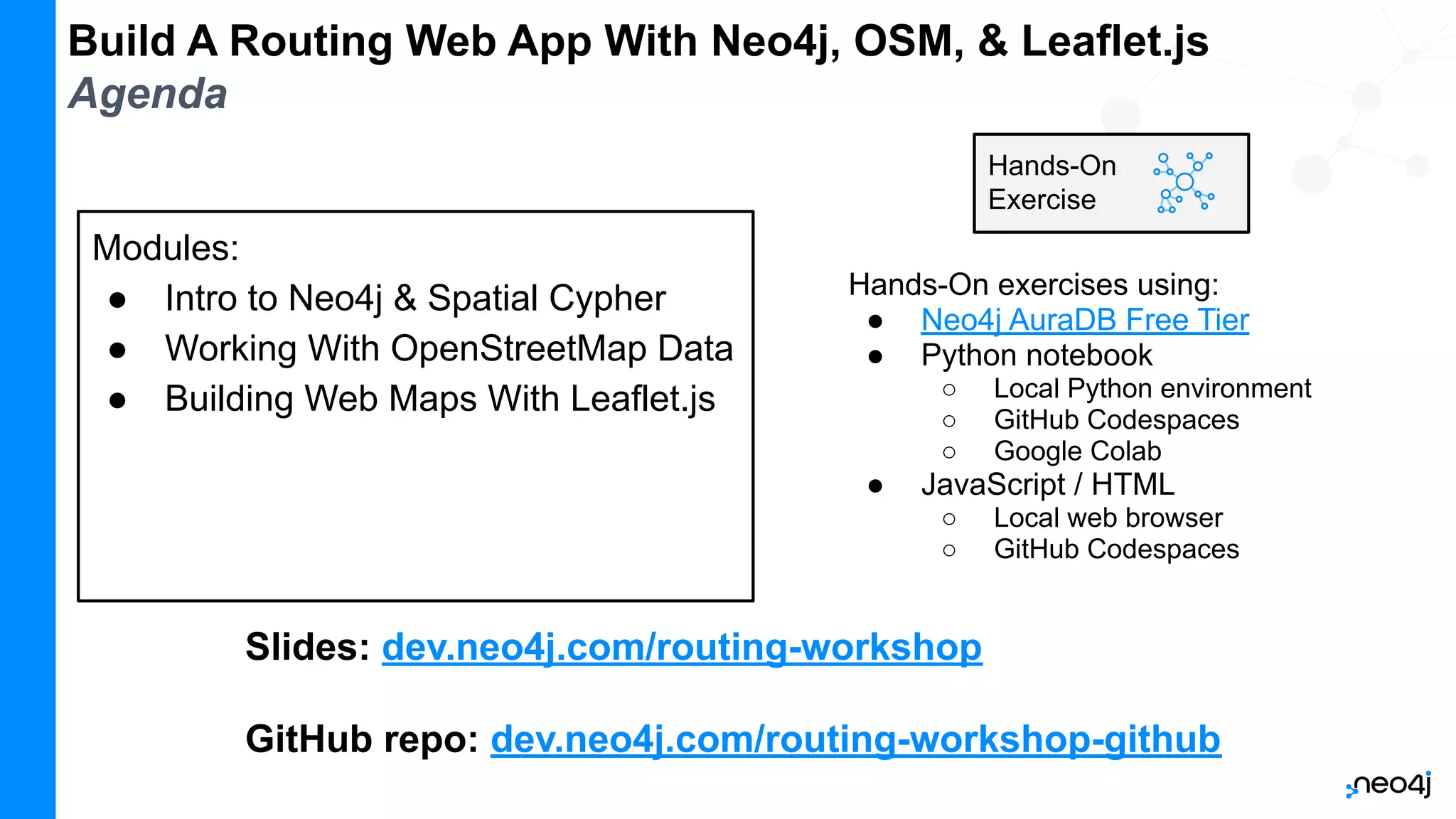 Training Series - Build A Routing Web Application With OpenStreetMap ...
