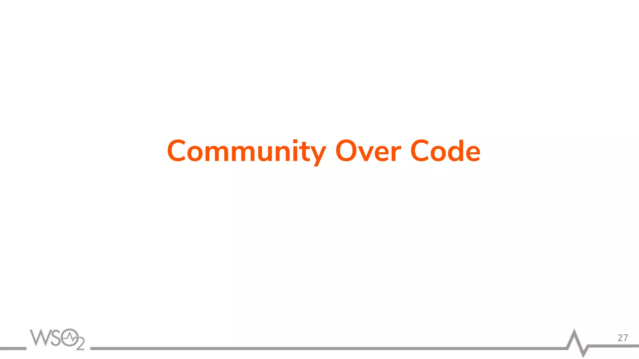 Community Over Code 27 
