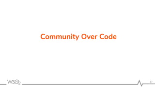Community Over Code
27
 