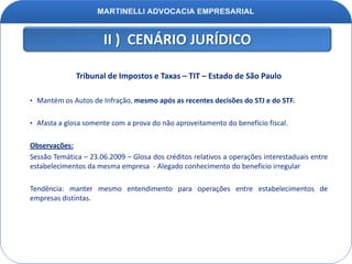 DECISÕESProcesso n. 10283.005506/2003-91Recurso n. 141.628  Especial do ContribuinteAcórdão n. 9101-00.566 1ª TurmaAssunto: Imposto sobre a Renda da Pessoa Jurídica – IRPJAno-calendário: 1999, 2000, 2001Ementa: SUBVENÇÃO PARA INVESTIMENTO. RESTITUIÇÃO DE ICMS. BENEFÍCIO FISCAL. CARACTERIZAÇÃO. CONTRAPARTIDA. NÃO VINCULAÇÃO DA APLICAÇÃO DOS RECURSOS. A concessão de incentivos às empresas consideradas de fundamental interesse para o desenvolvimento do Estado do Amazonas, dentre eles a restituição total ou parcial do ICMS, notadamente quando presentes i) intenção da pessoa jurídica de direito público em subvencionar determinado empreendimento e o ii) aumento do estoque de capital na pessoa jurídica subvencionada, mediante incorporação dos recursos no seu patrimônio, configura outorga de subvenção para investimentos. O conjunto de obrigações assumidas pela beneficiária em contrapartida ao favor fiscal não configura aplicação obrigatória dos recursos transferidos.