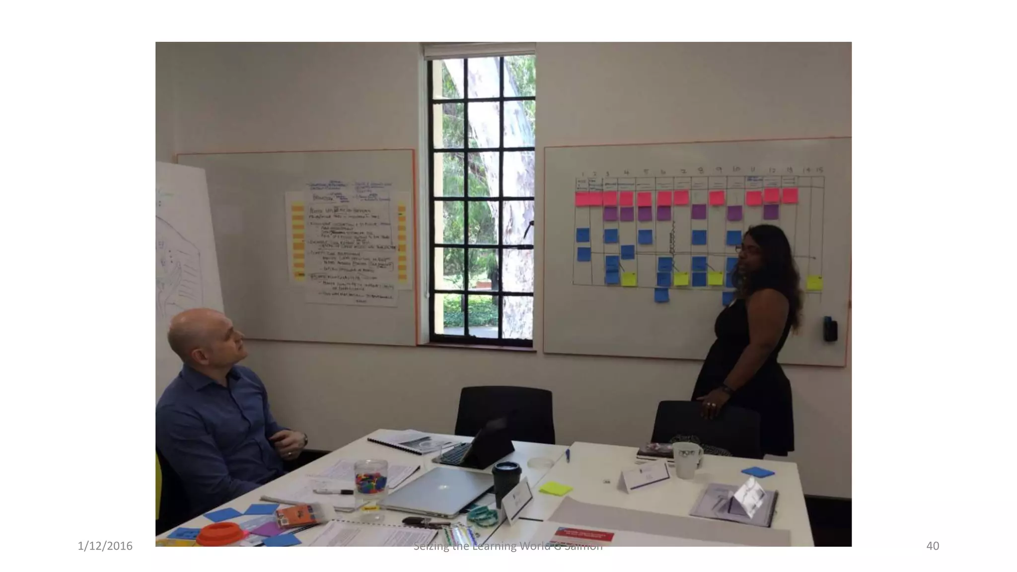 1/12/2016 Seizing the Learning World G Salmon 40
 