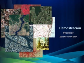 Demostración
  Mosaicado
Balance de Color
 