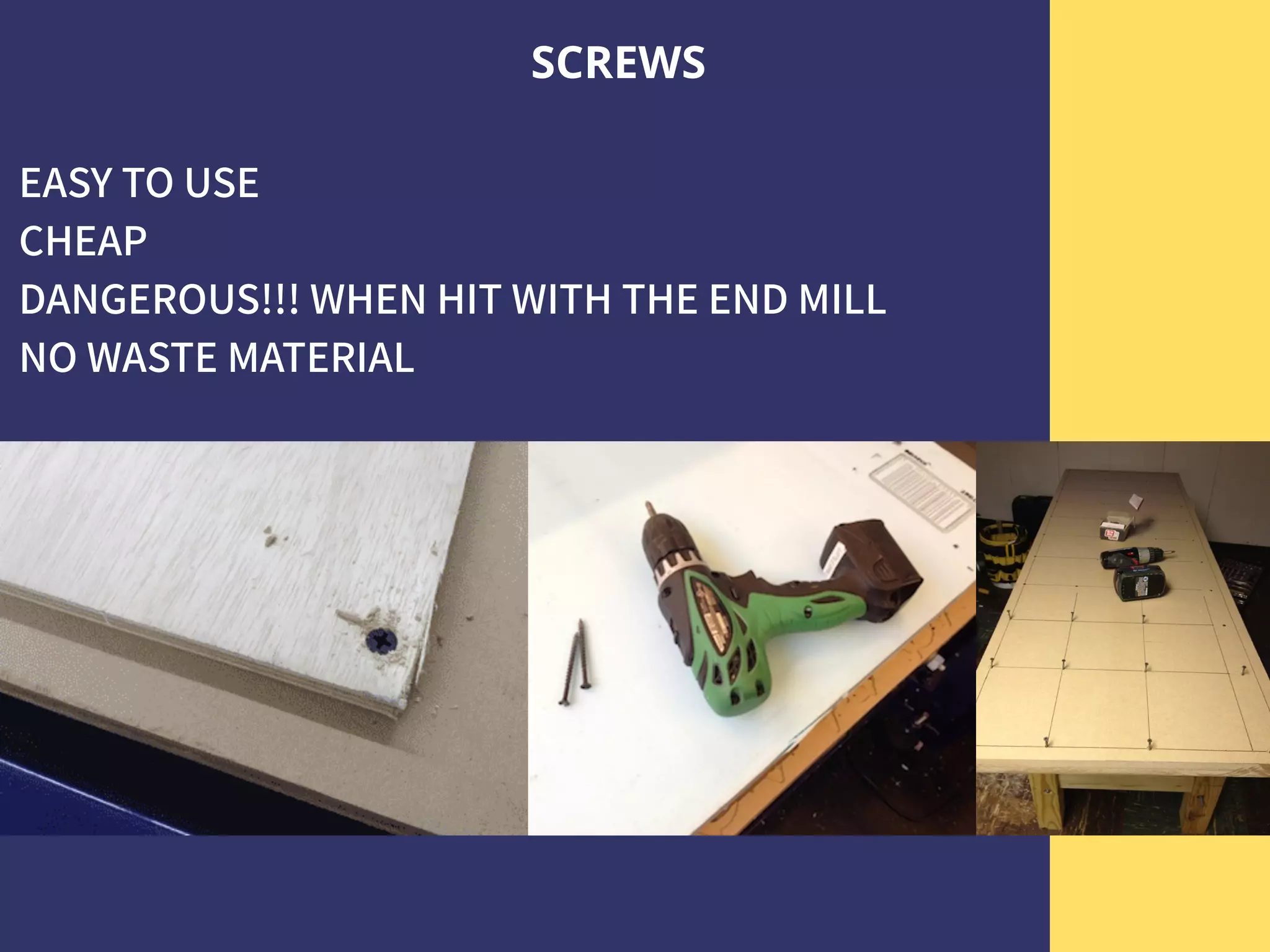 SCREWS
 