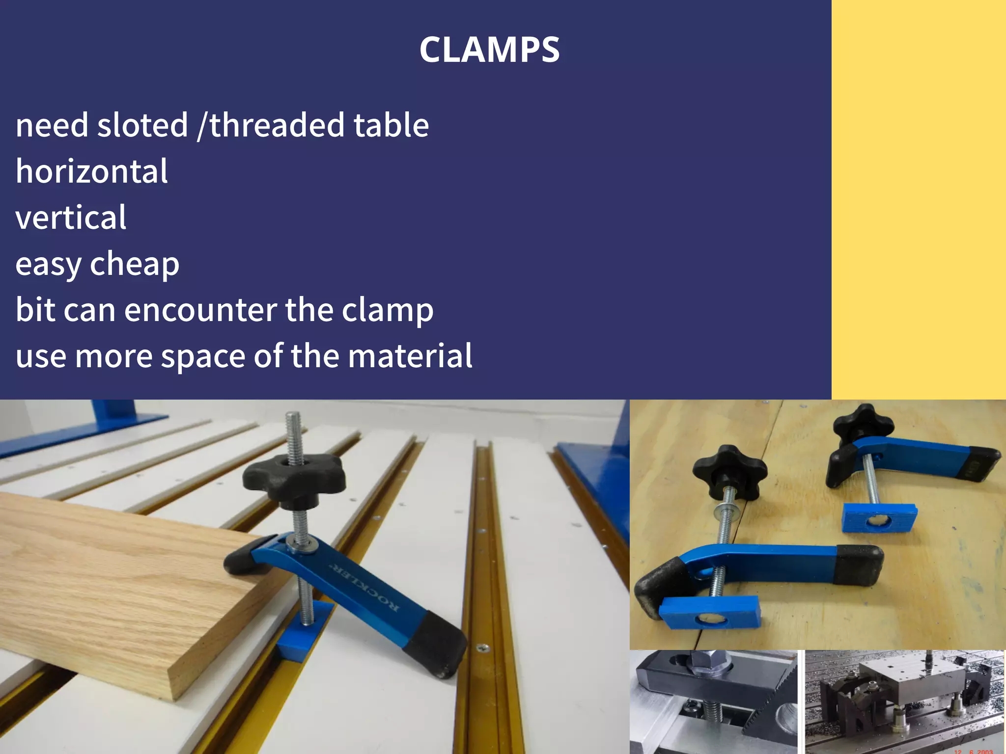 CLAMPS
 
