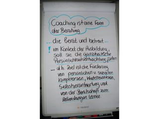 Vom Ausbilder zum Coach - Bindung und Erfolg Ihrer Auszubildenden