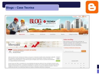 Blogs – Case Tecnisa
 