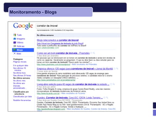 Monitoramento - Blogs
 