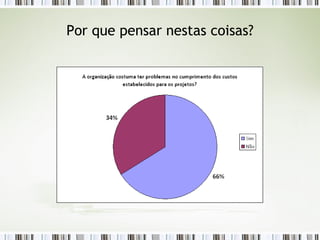 Por que pensar nestas coisas? 