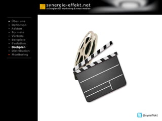 Über uns Definition Fakten Formate Vorteile Beispiele Evolution Drehplan Distribution Monitoring 