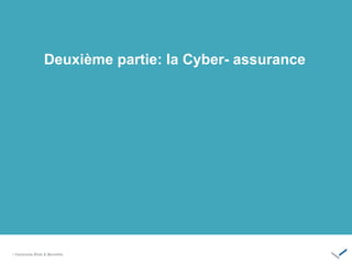 Deuxième partie: la Cyber- assurance
/ ‫‏‬
 