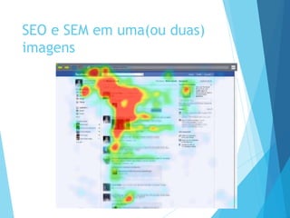 SEO e SEM em uma(ou duas) 
imagens 
 