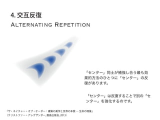 Workshop Design #5・6 「クリストファー・アレグザンダーの 『ザ