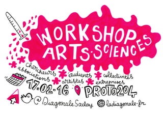 Workshop Arts & Science de la Diagonale Paris-Saclay