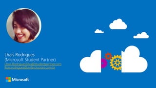 Lhais.RodriguesSilva@studentpartner.com
lhais.rodrigues@avilasolucoes.com.br
 