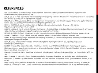 "Ethics in digital media research"