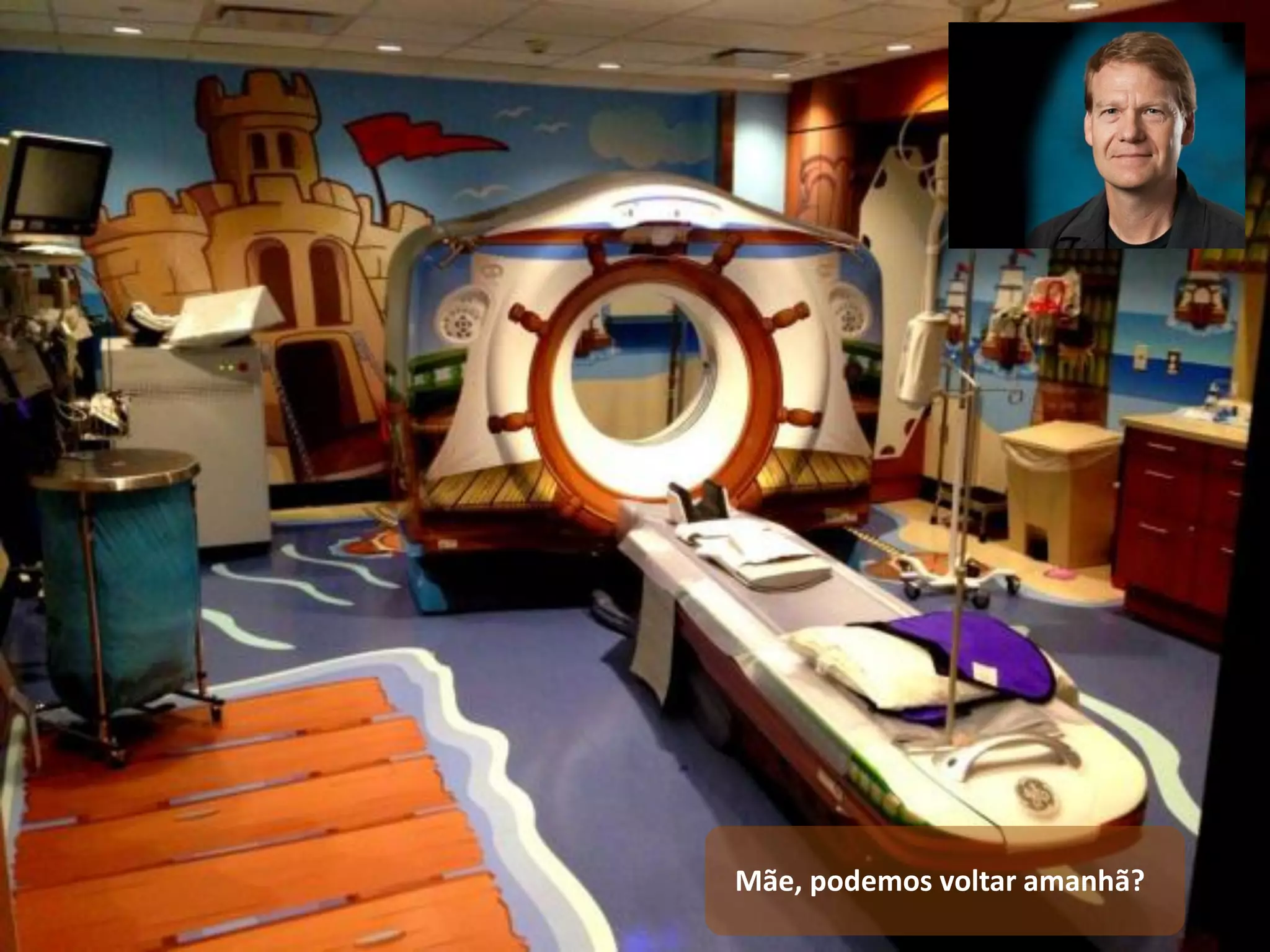 Mãe, podemos voltar amanhã?
 