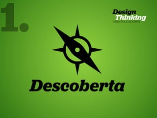 1.

28 Design Thinking para Educadores

Descoberta
HUB ESCOLA • | SP | BR | Fabio Silveira e Priscila Gonsales

 