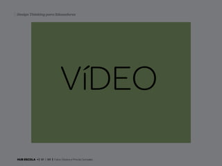 6 Design Thinking para Educadores

VíDEO
HUB ESCOLA • | SP | BR | Fabio Silveira e Priscila Gonsales

 