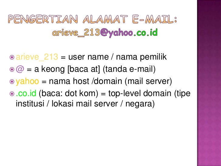 Membuat email dan google search engine