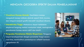 Workshop Eksperiential Learning_ GeoGebra dalam Pembelajaran Kalkulus ...