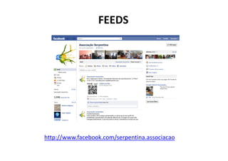 FEEDS




http://www.facebook.com/serpentina.associacao
 