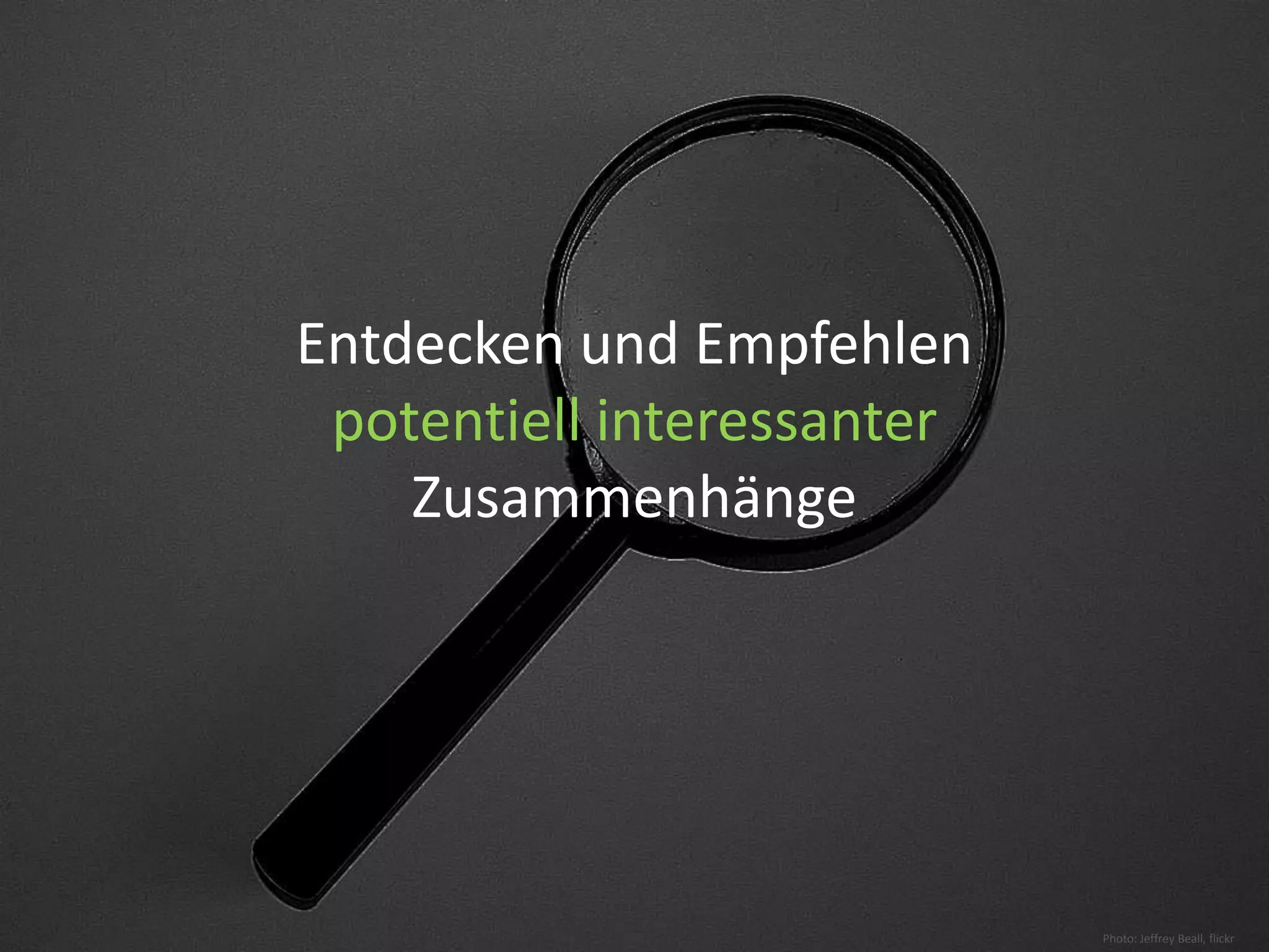 Einfache Verwaltung strukturierter, semi-strukturierter, unstrukturierter DatenPhoto: litlnemo, flickr