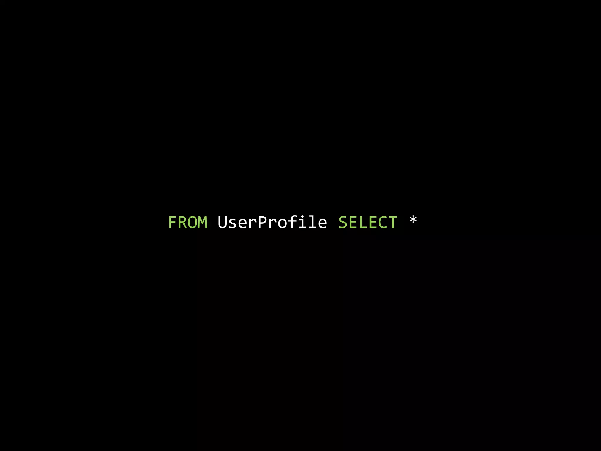 CREATE VERTEX UserProfile ATTRIBUTES		(String Nachname, Integer Alter, Set<UserProfile> Freunde		)