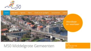© 2016 Deloitte The Netherlands
Wendbaar
en weerbaar
De Bilt
Rein-Aart van Vugt
21 april 2023
 
