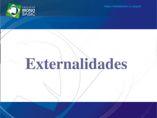 Externalidades
 