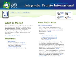 ''
Integração  Projeto InternacionalIntegração  Projeto Internacional
 