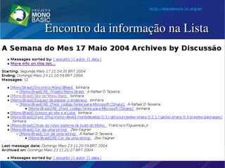 Encontro da informação na ListaEncontro da informação na Lista
 