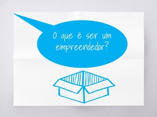“O que é ser um
empreendedor?
 
