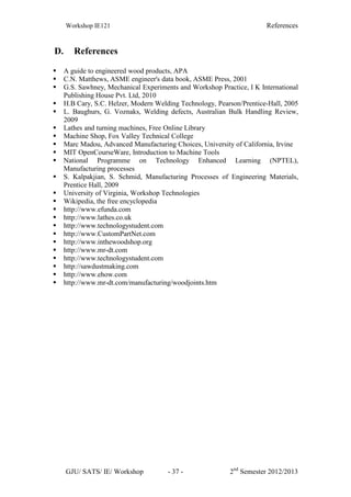 Comprehensive Industrial Engineering Workshop Manual for Technical ...