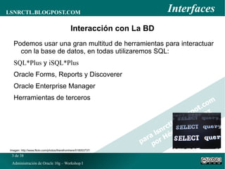 Describir la estructura lógica de las tablas 
