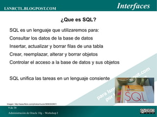 SQL*Plus Herramienta en modo texto 