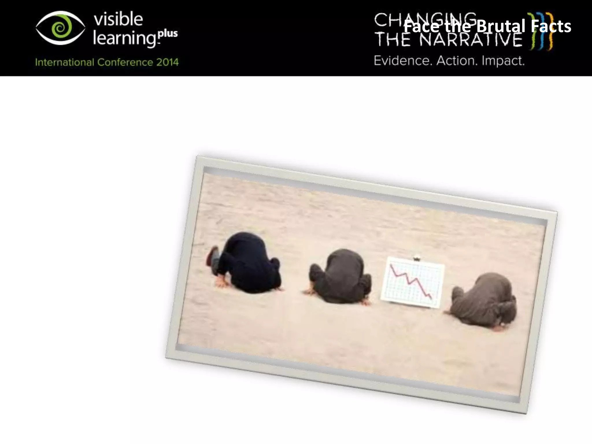 Face the Brutal Facts
 