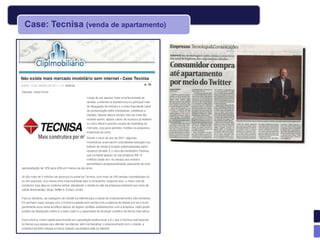 Case: Tecnisa (venda de apartamento)
 