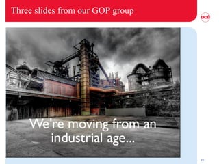 Three slides from our GOP group 