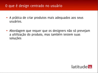 Workshop sobre estratégia em design para projetos de inovação - Inova UFMG