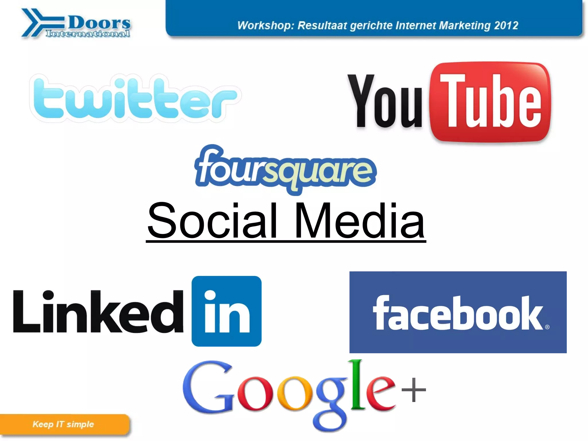 Social Media
  in 20 seconden
 