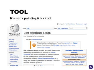 TOOL
It’s not a painting it’s a tool
 