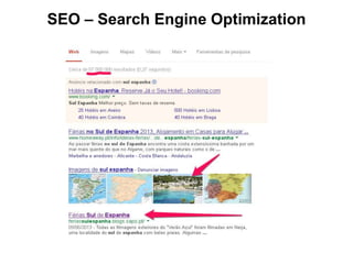 SEO – Search Engine Optimization
 
