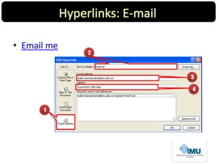 • Email me
2
3
4
1
 