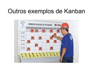 Outros exemplos de Kanban
 