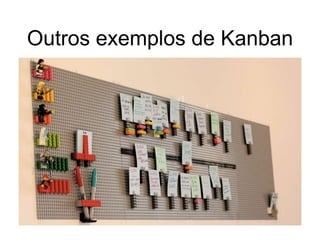 Outros exemplos de Kanban
 