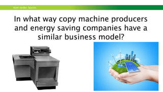 Kom verder. Saxion.
Osterwalder about his business model canvas
• Business models as tool to compete in business
http://www.youtube.com/watch?v=RzkdJiax6Tw
• The canvas is a way to show in an easy way what
you do and how you work
• Because it is easy to produce, it is easy to make
several canvasses and select the best.
 