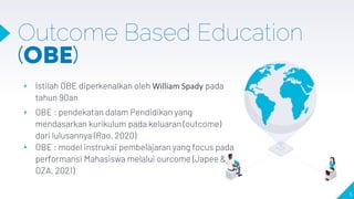 Workshop Outcome Based Education (OBE) Telkom University | PDF