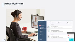 Future Learning Organisation
eMentoring/coaching
 