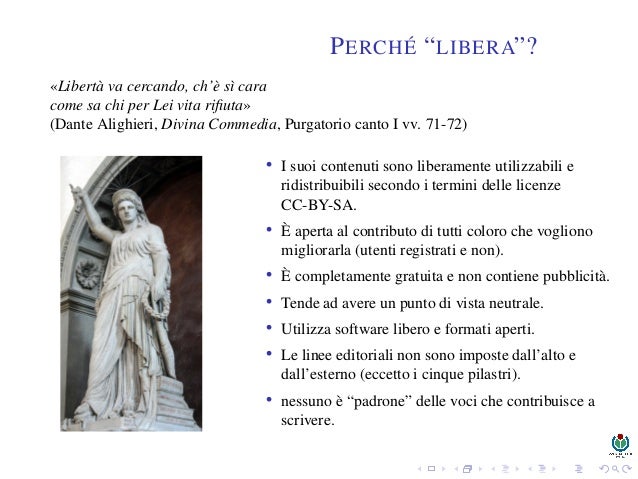 Wikipedia Una Enciclopedia Libera Costruita Dagli Utenti